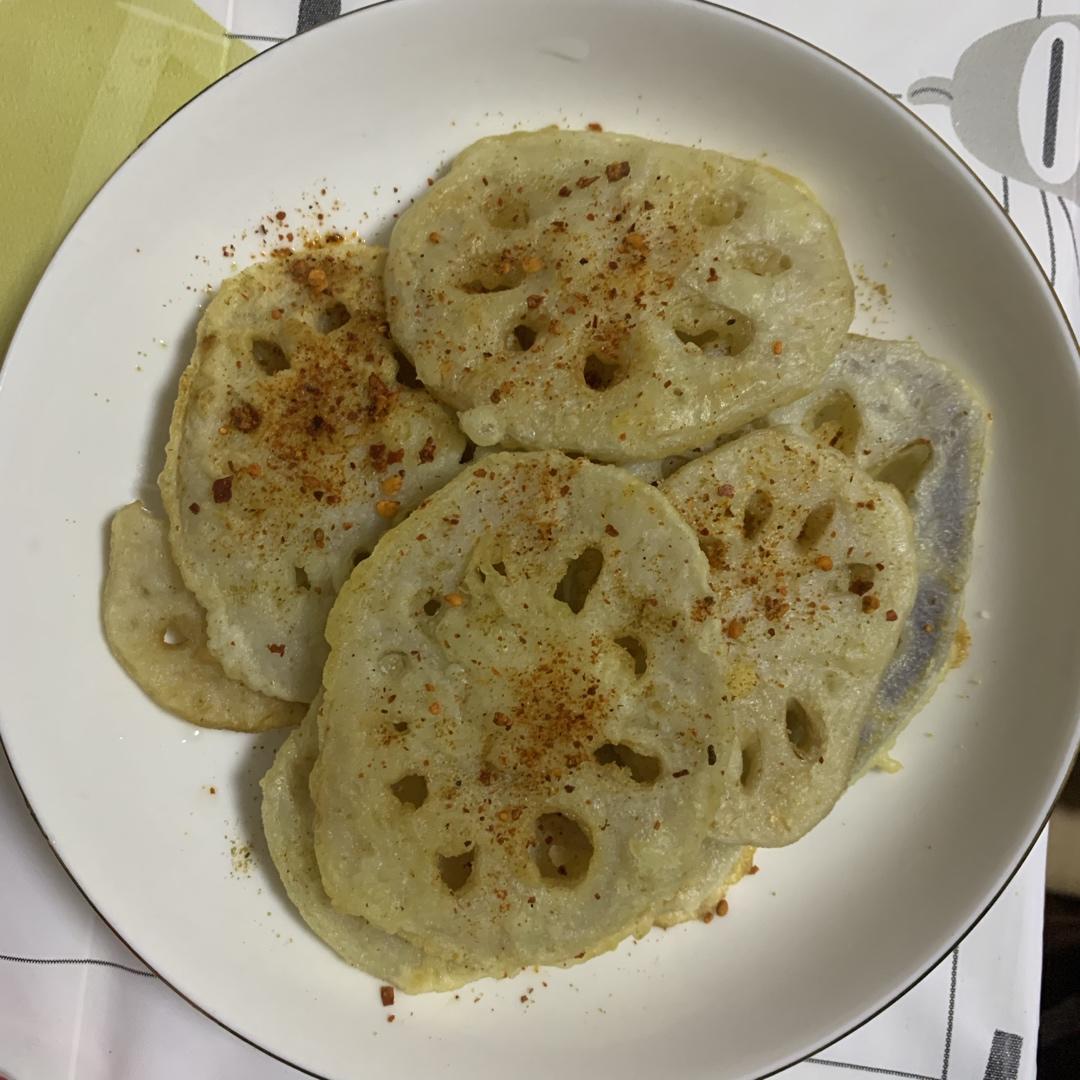 新手上路～椒盐香脆藕片