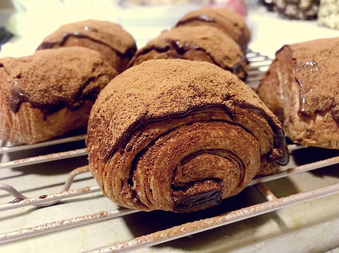 脏脏包-可颂牛角包Chocolate Croissants
