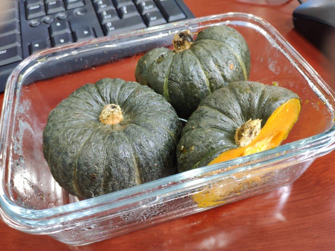 毫无技术含量之蒸贝贝南瓜