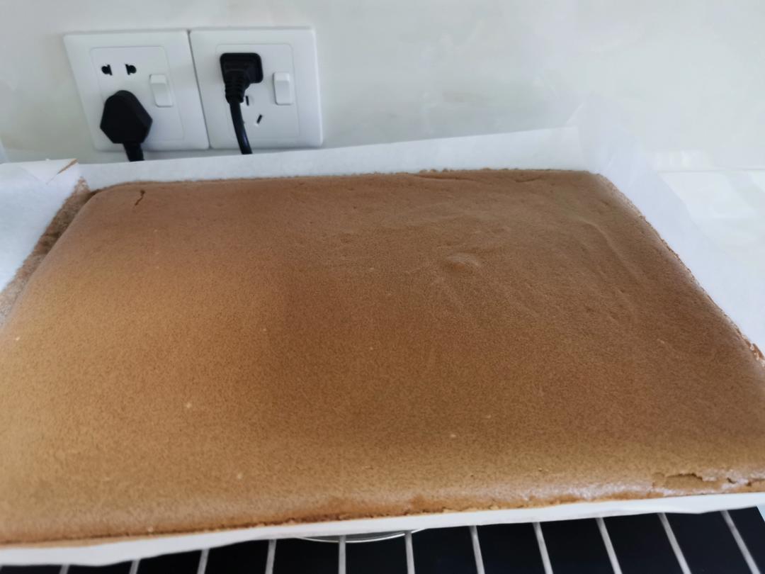 烫面法可可蛋糕卷‼️柔软细腻‼️绵润好吃