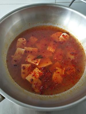 #冬季美食#水煮鸭血豆腐的做法 步骤8