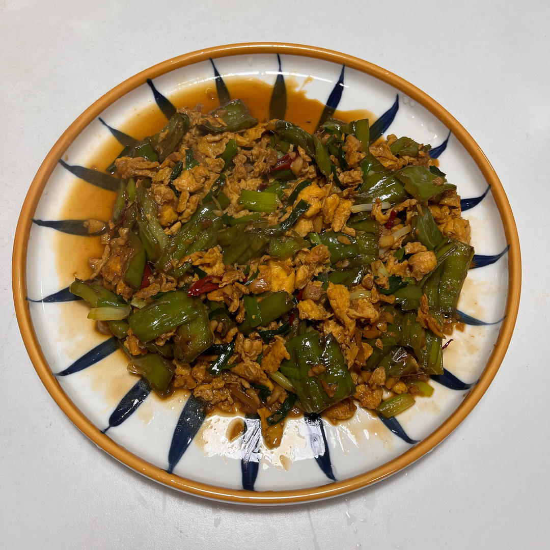 超级下饭的虎皮青椒炒鸡蛋！三碗饭都不够