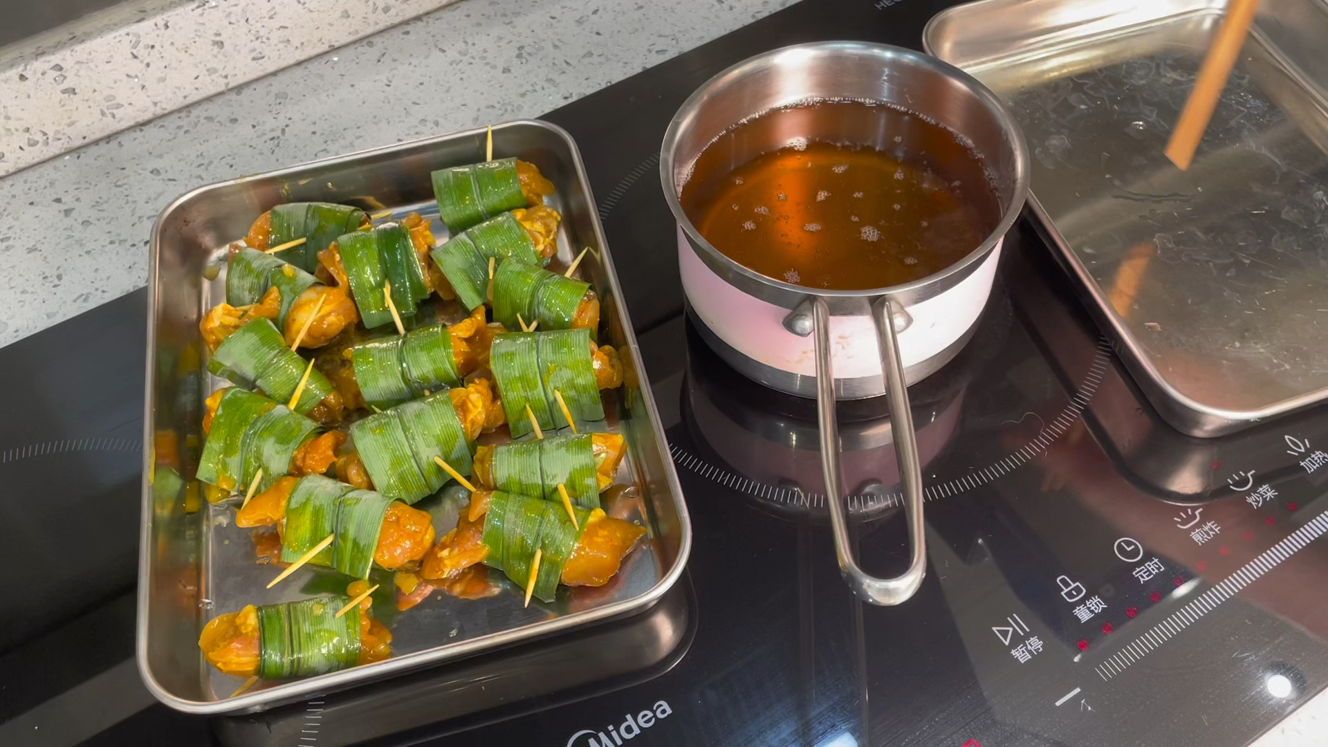 香酥泰式绿咖喱斑斓鸡块的做法 步骤11