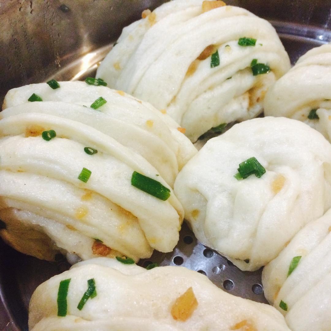 葱油花卷 Steamed Roll