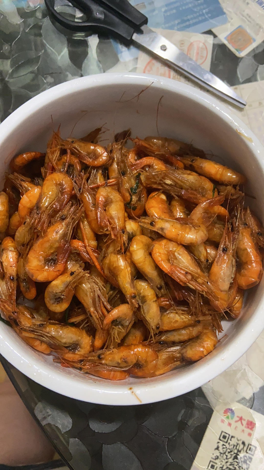 【油爆虾】