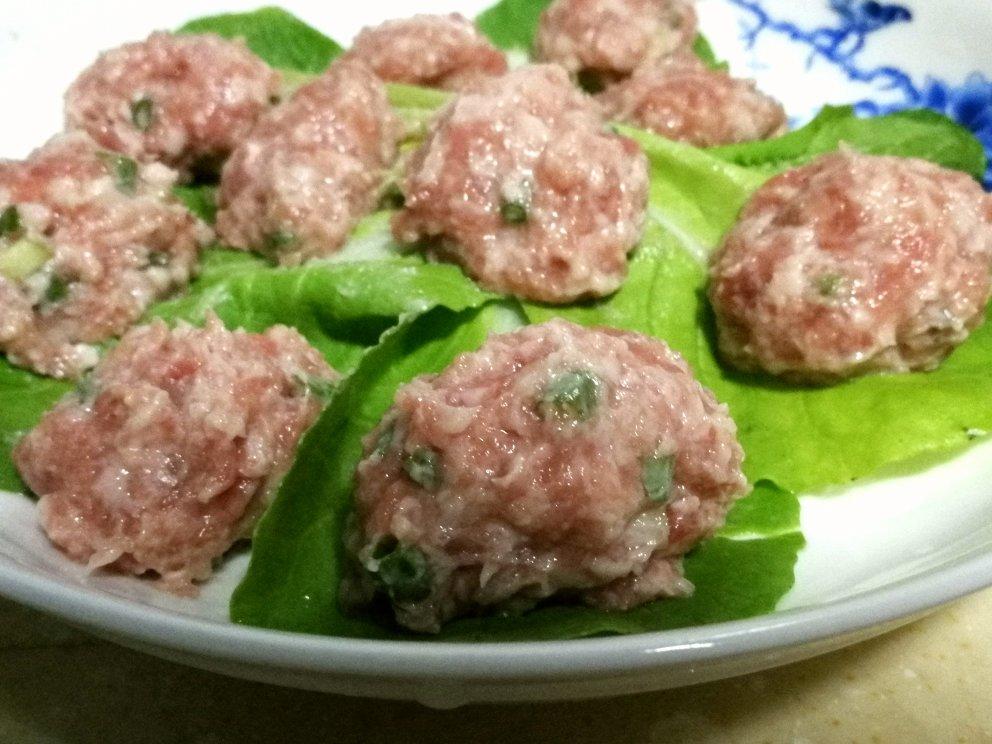 猪肉丸子做法