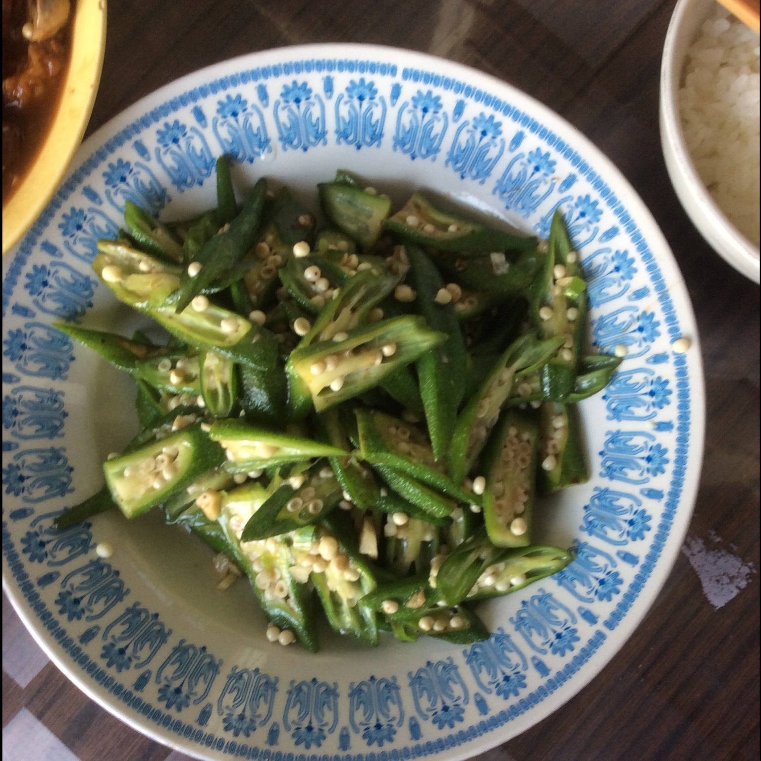 葱油秋葵
