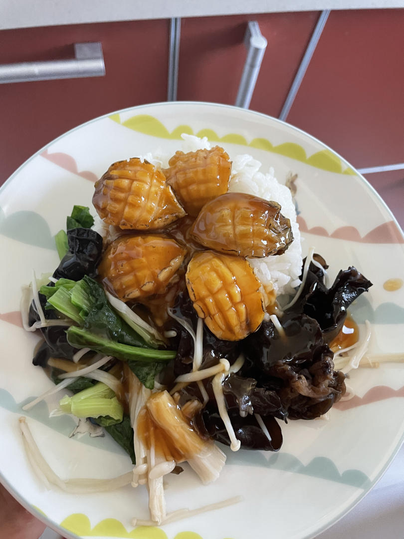家常鲍鱼捞饭