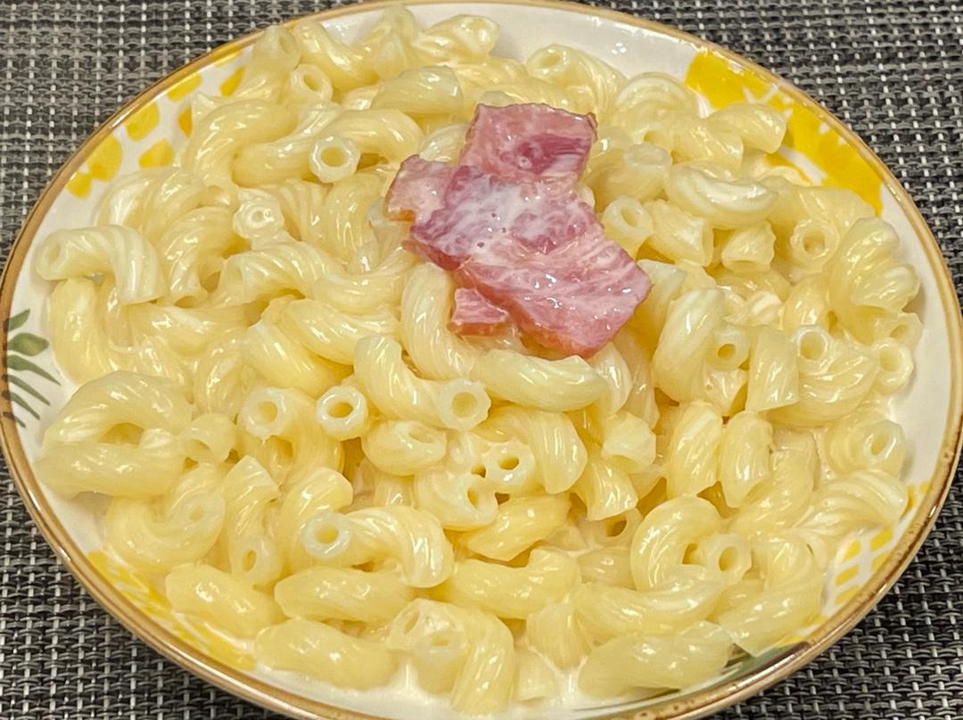 白汁通心粉的做法