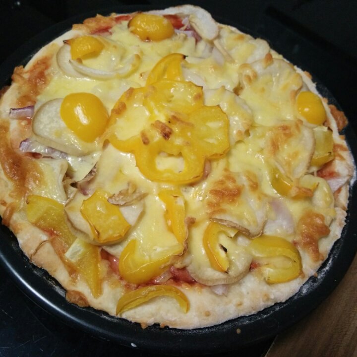 不用酵母的披萨底 No Yeast Pizza Dough
