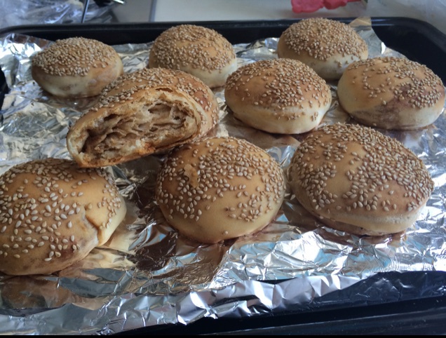 yoyosky36做的烤箱版麻酱烧饼