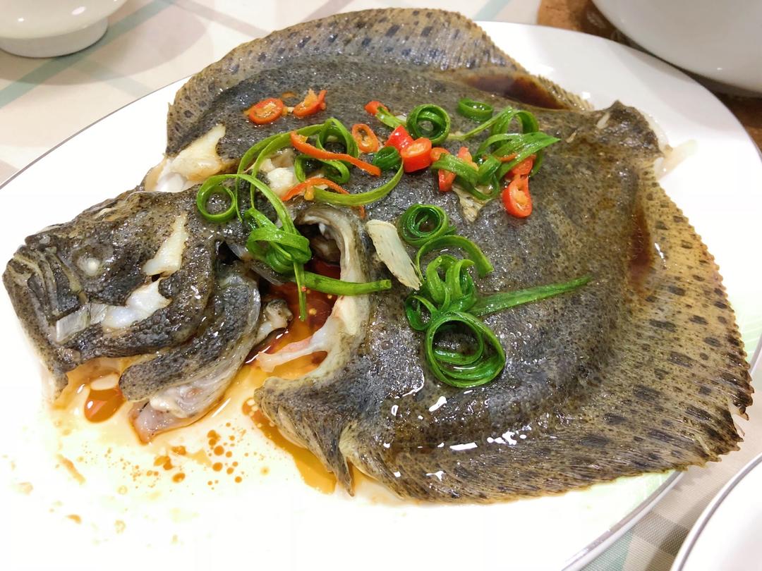 清蒸多宝鱼