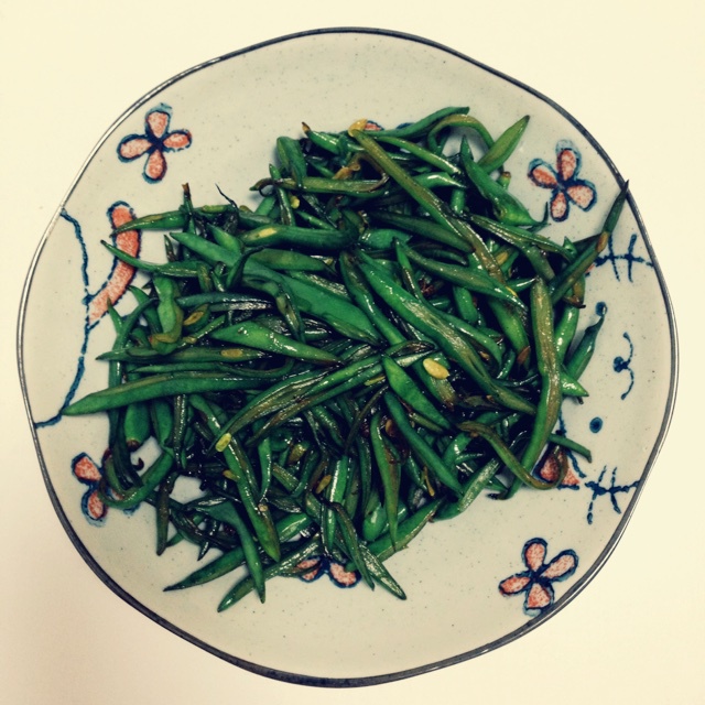 清炒刀豆
