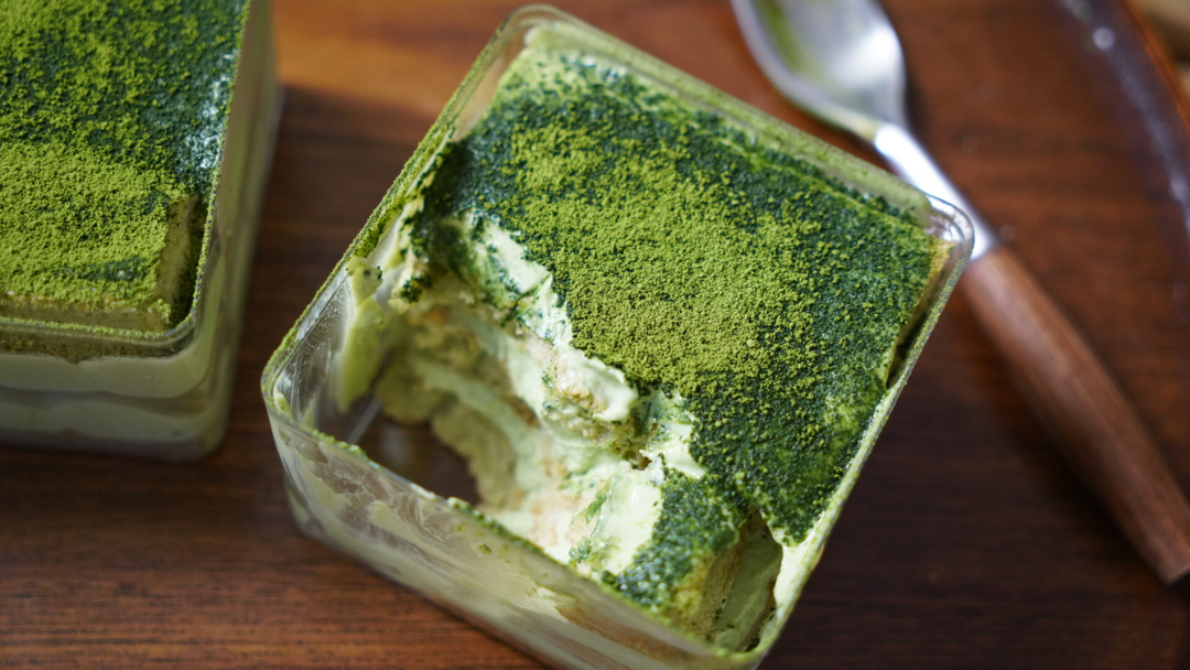 比曲奇还简单‼️零失败的日式抹茶盒子蛋糕
