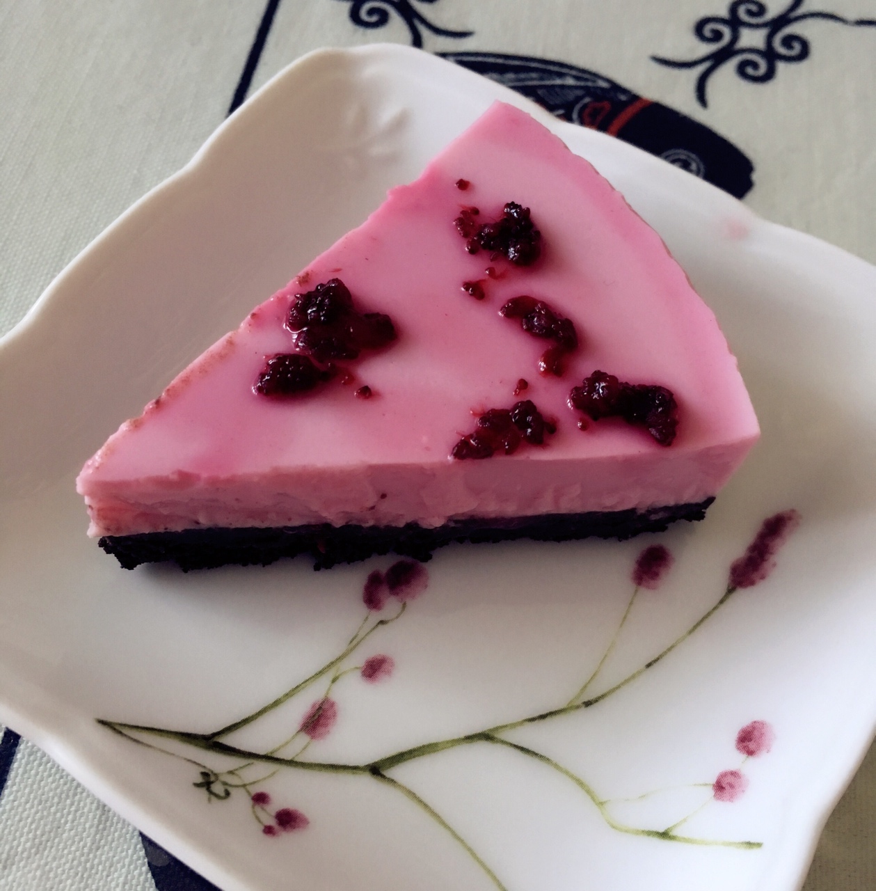 酸奶慕斯蛋糕【蓝莓】