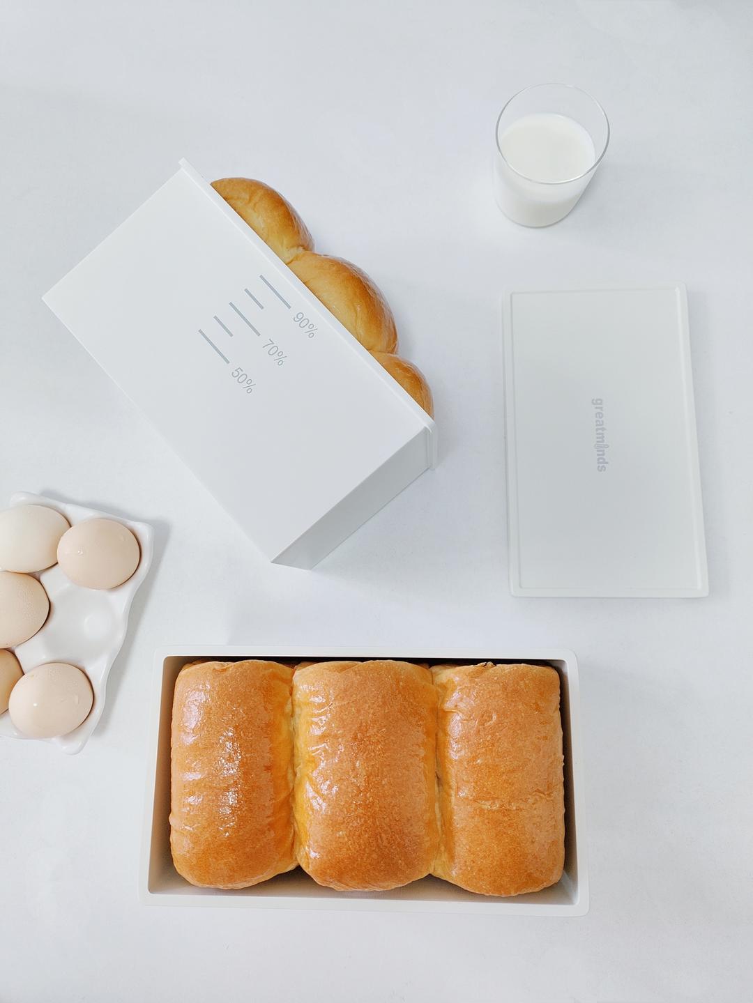 纯奶手撕吐司的做法 步骤1