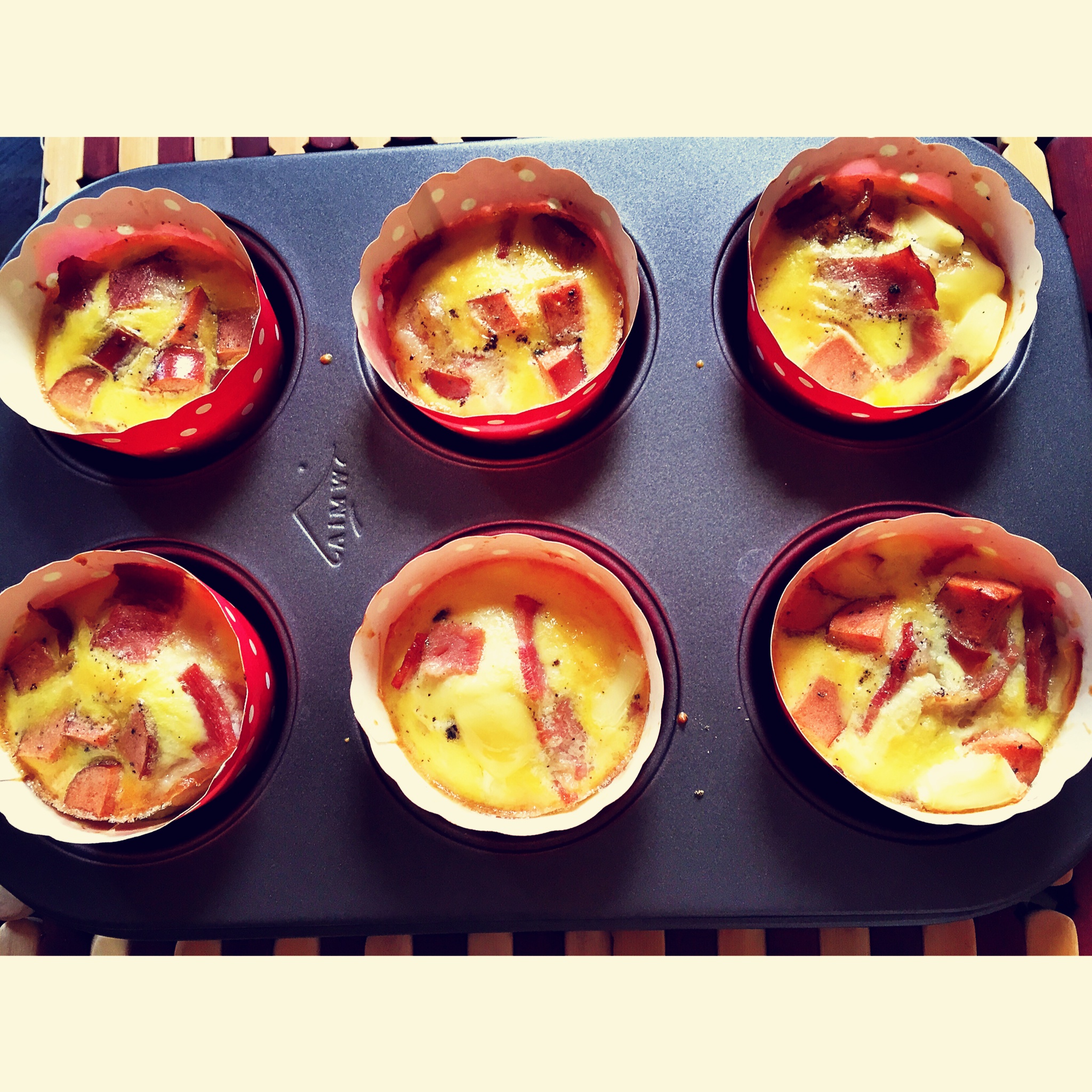 早餐鸡蛋杯cupcake Frittata