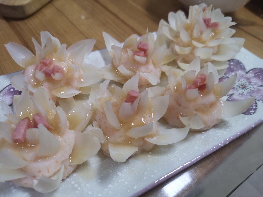 【樉樉的小厨房】颜值美味在线的年菜 宴客菜 花开富贵～百合虾滑丸