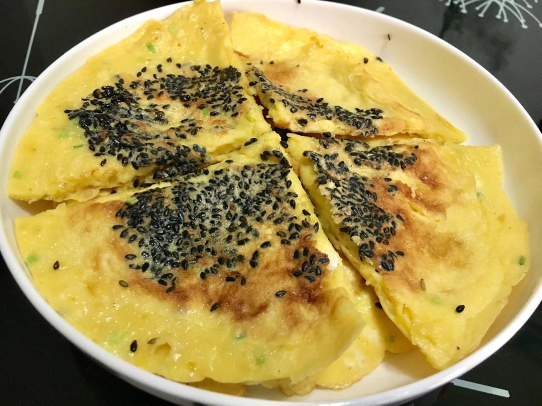 葱花鸡蛋饼