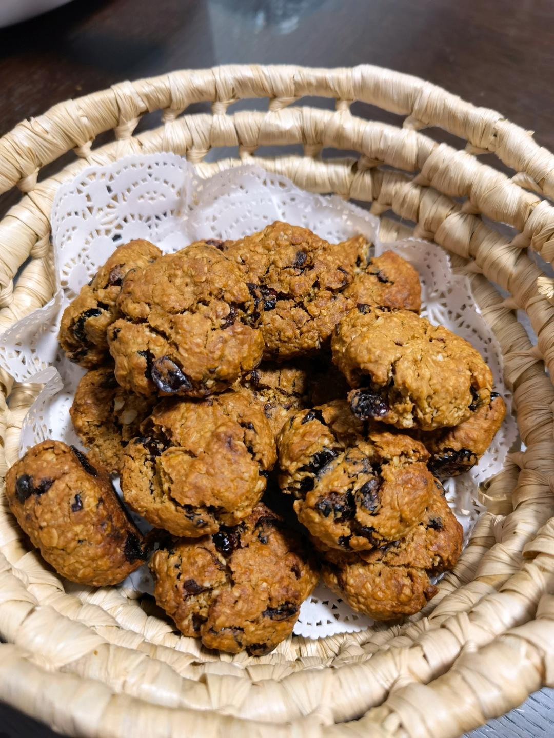 神仙配方📝最好吃的葡萄干燕麦曲奇，没有之一