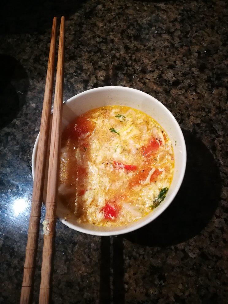 简单早餐-疙瘩汤