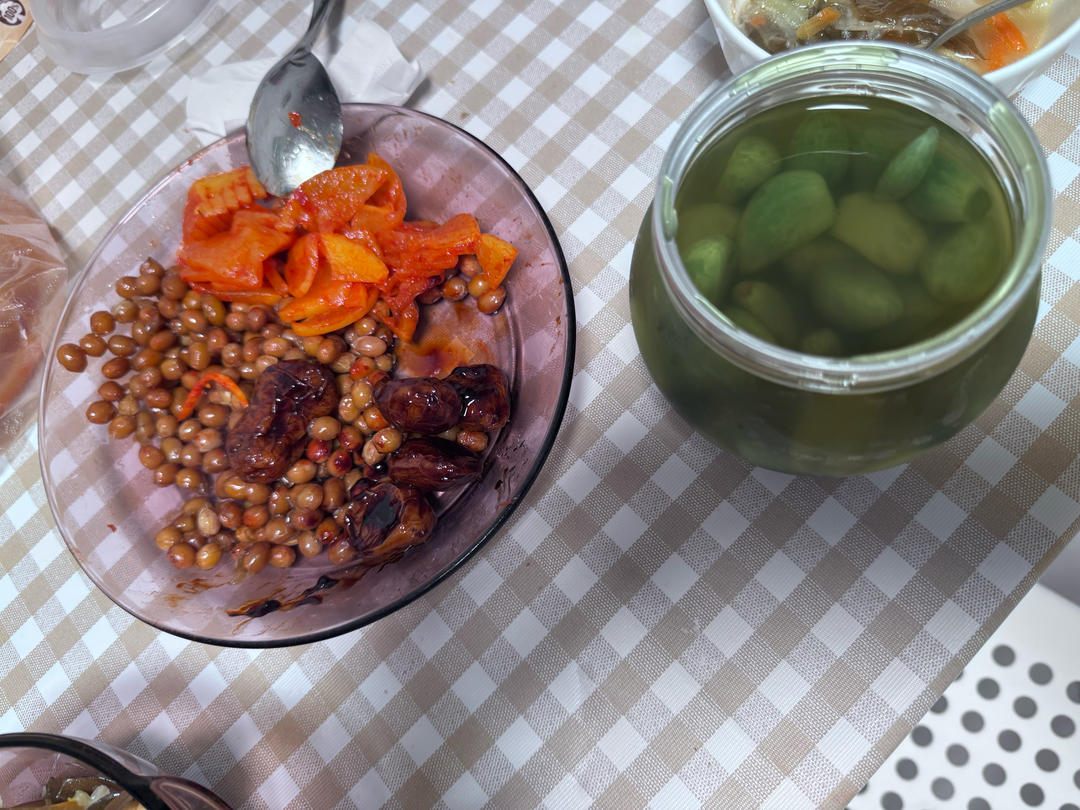 腊八蒜、甜萝卜