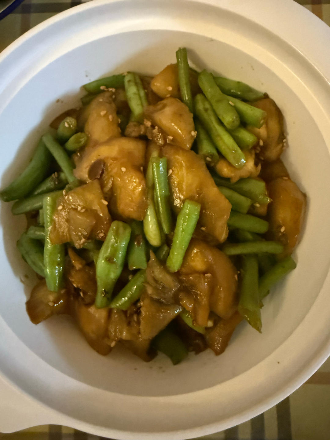 青椒炒豆腐