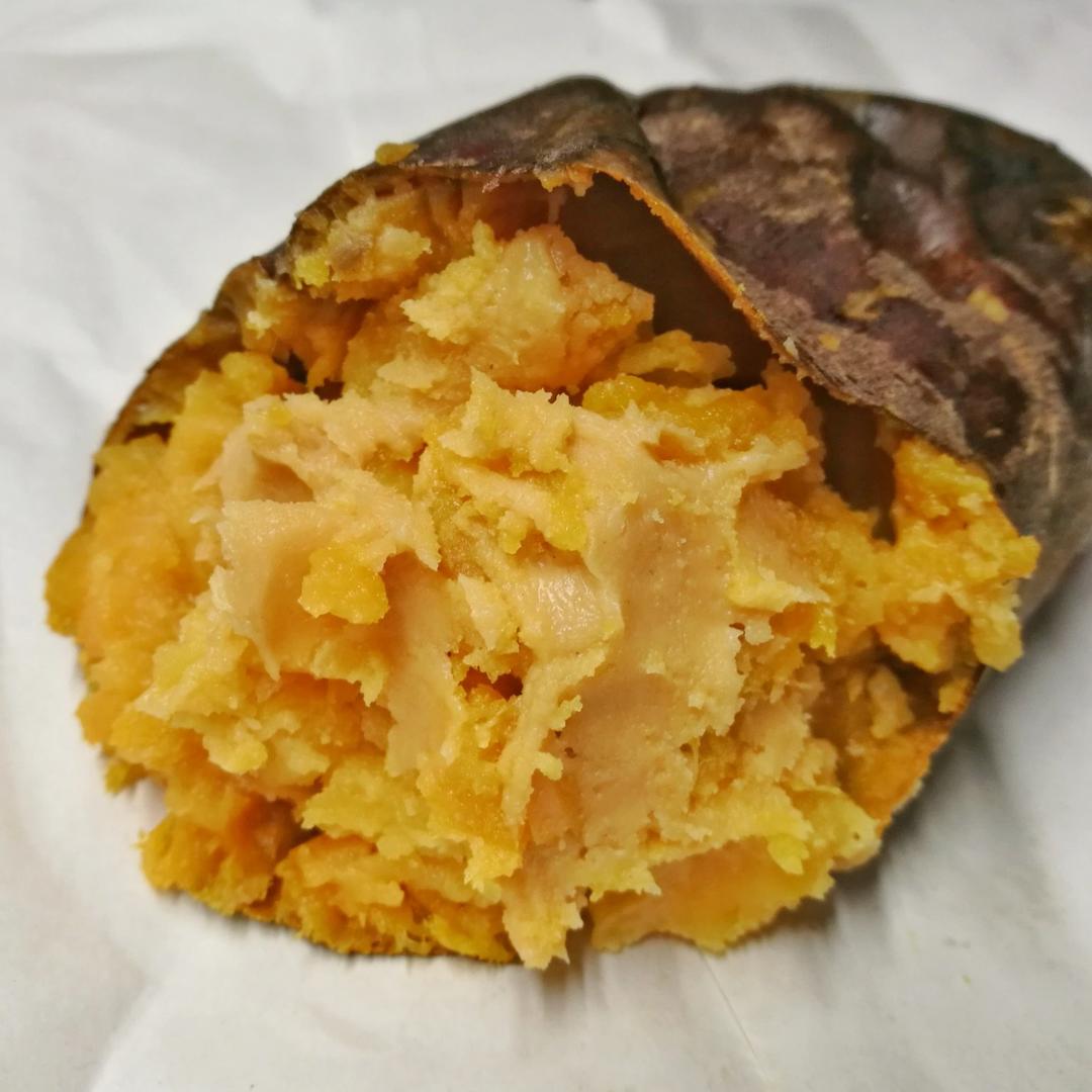 花生酱拌红薯