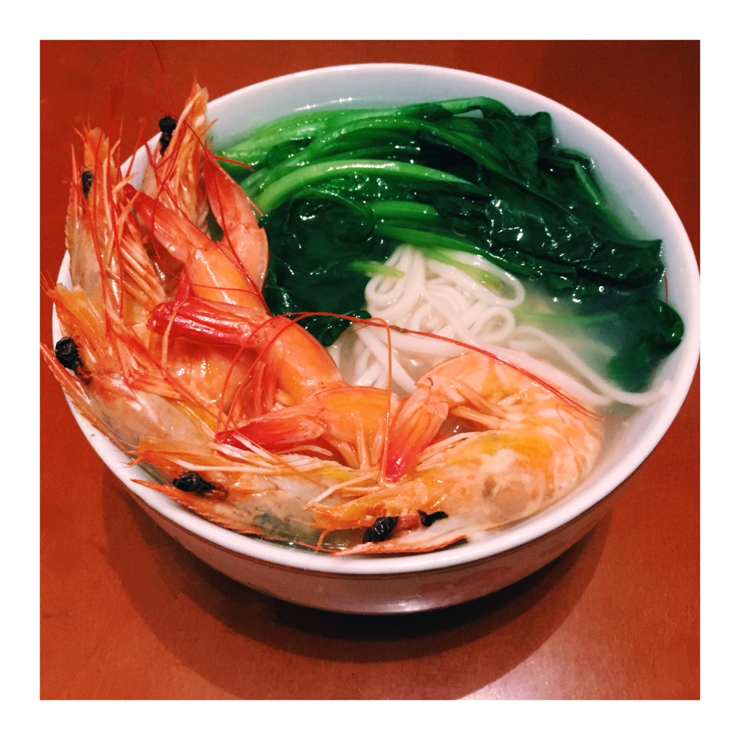 鲜虾面