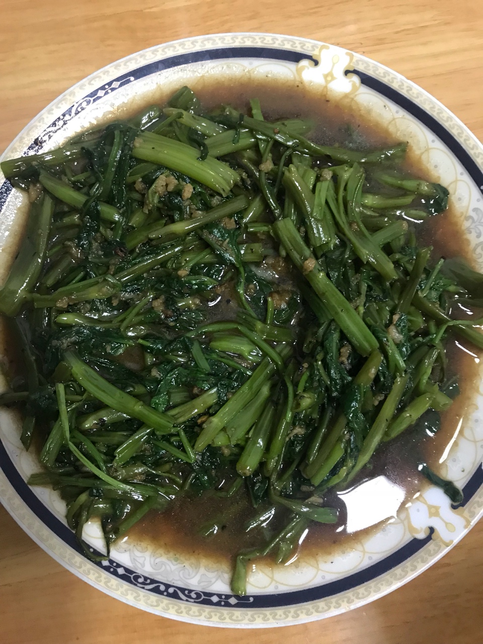 泰式虾酱炒空心菜