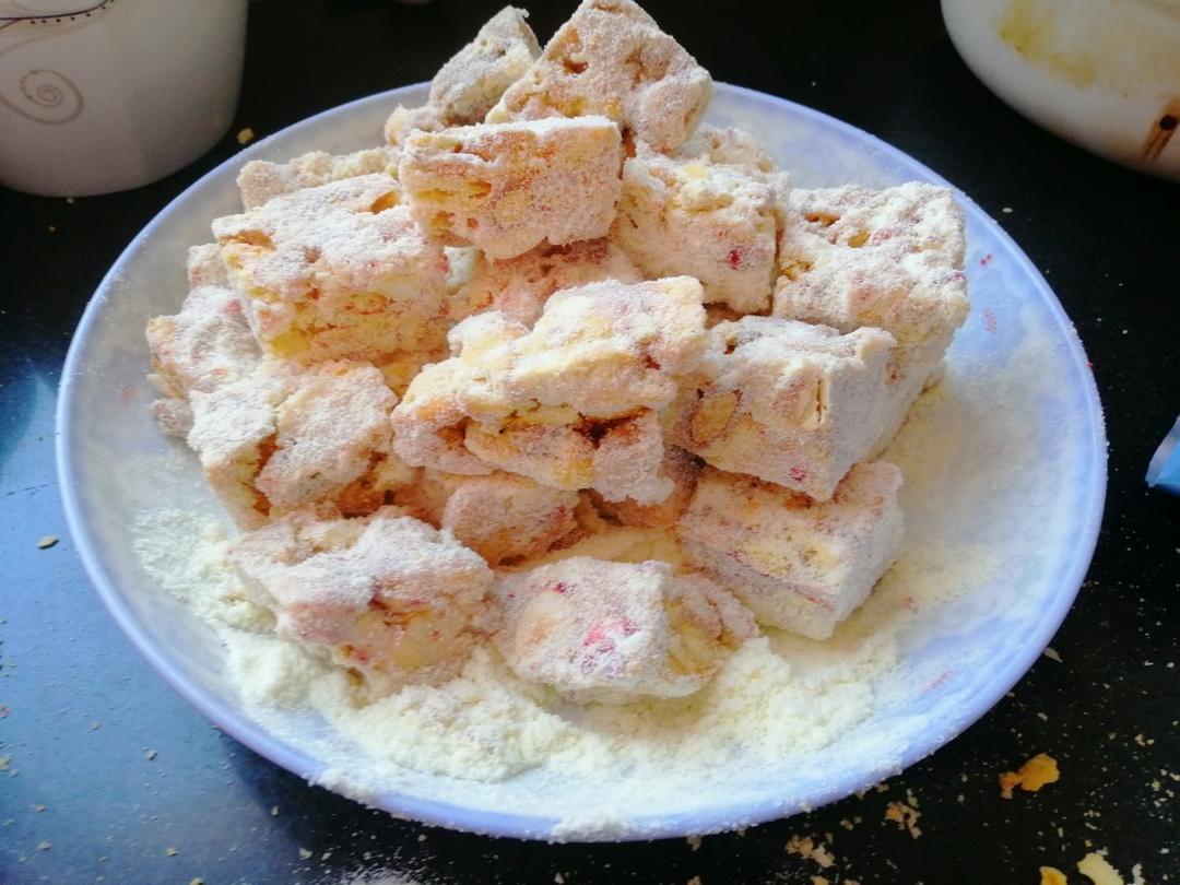 雪花酥  不甜版