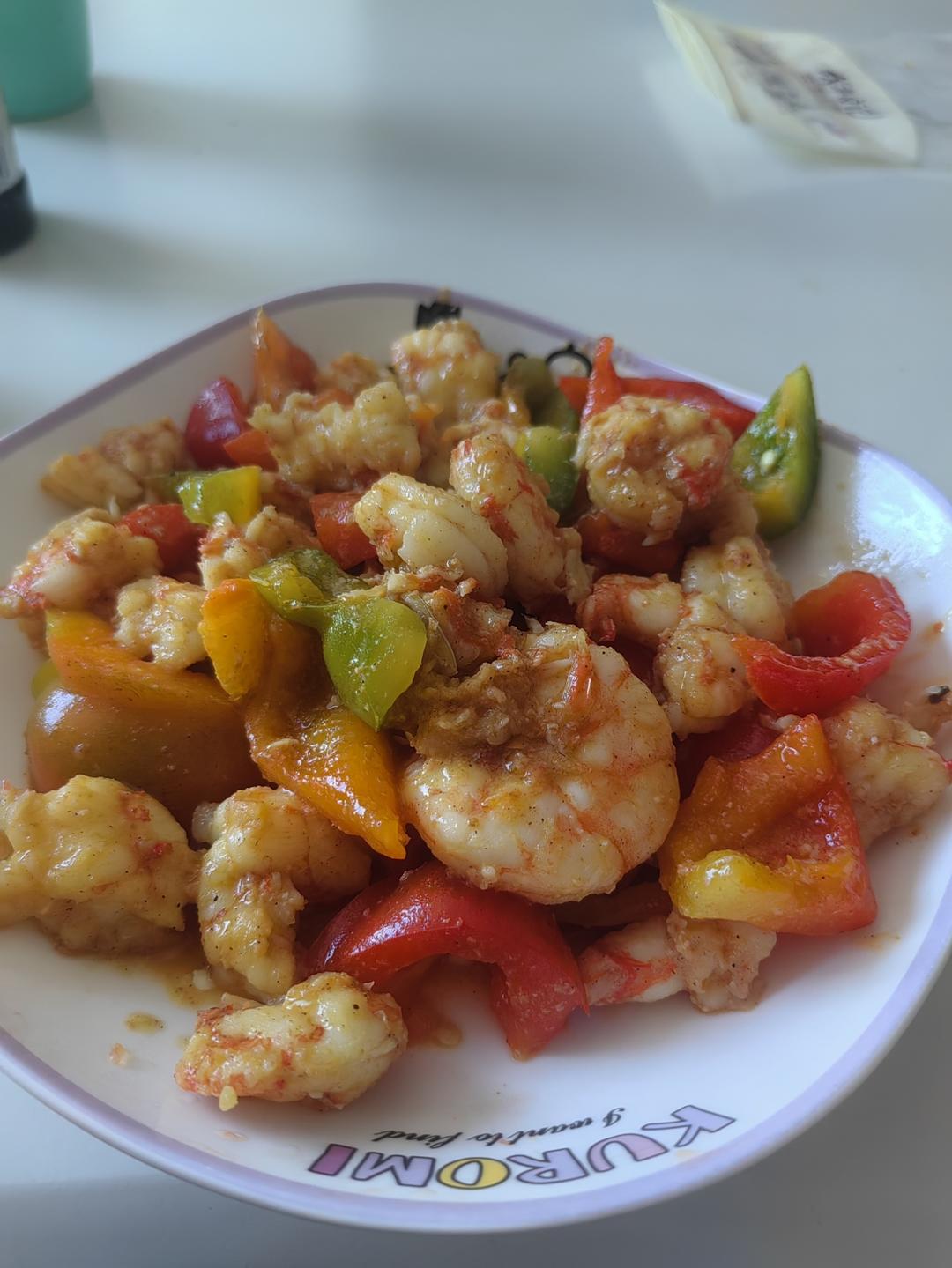 咖喱虾<绝对好吃>
