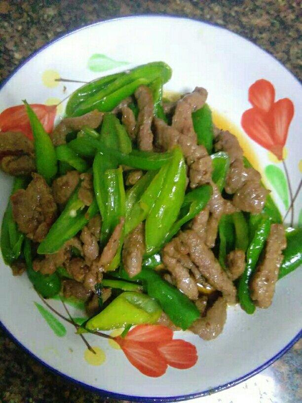 尖椒牛柳