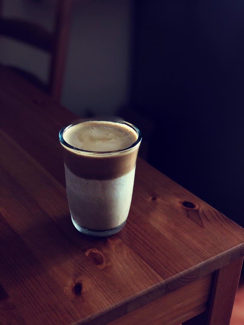 在家也能做出漂亮☕dirty☕脏咖啡👻