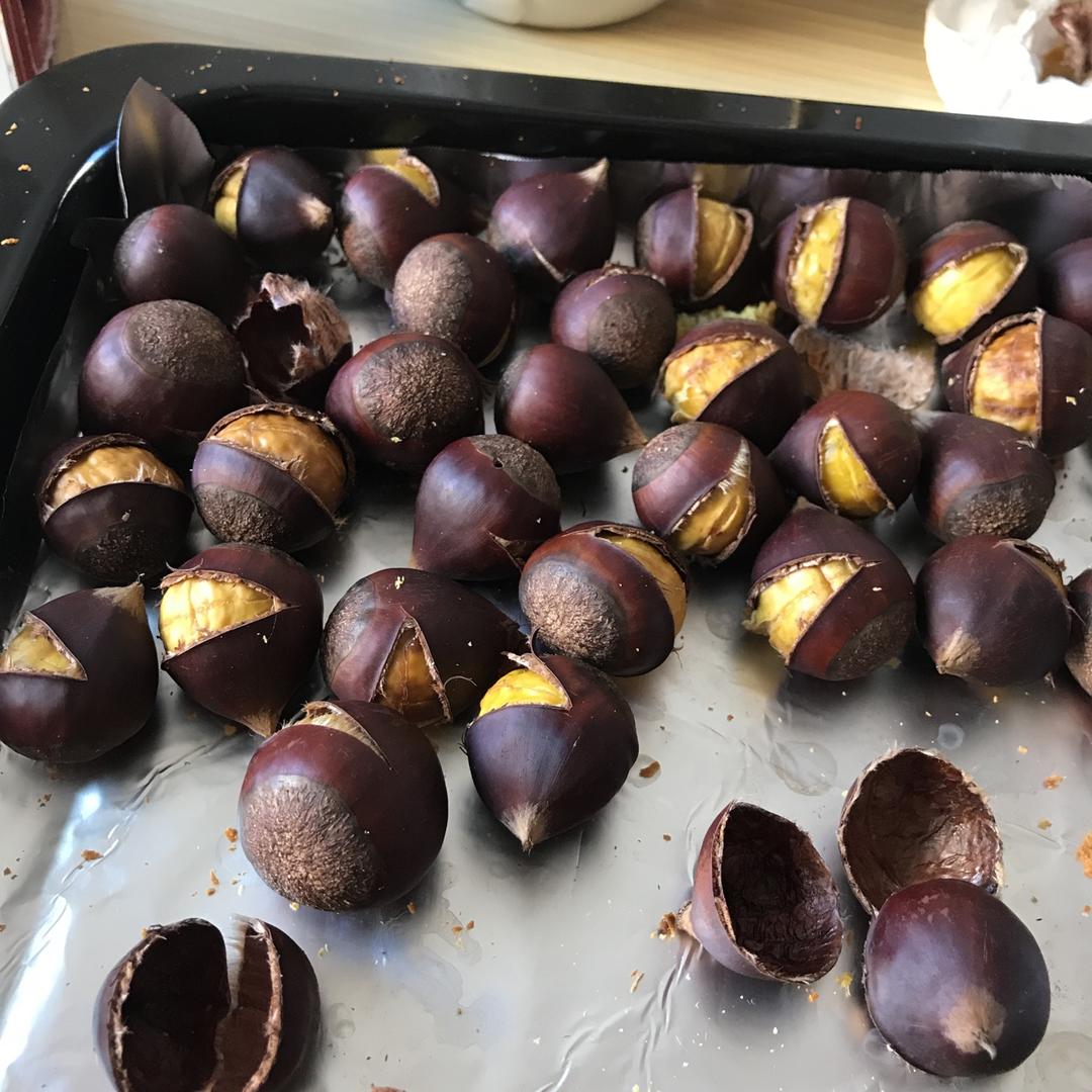 烤板栗【附带新鲜板栗保存方法】