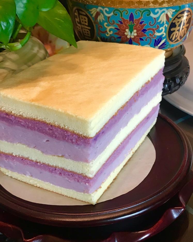 好吃到爆炸的真芋头蛋糕