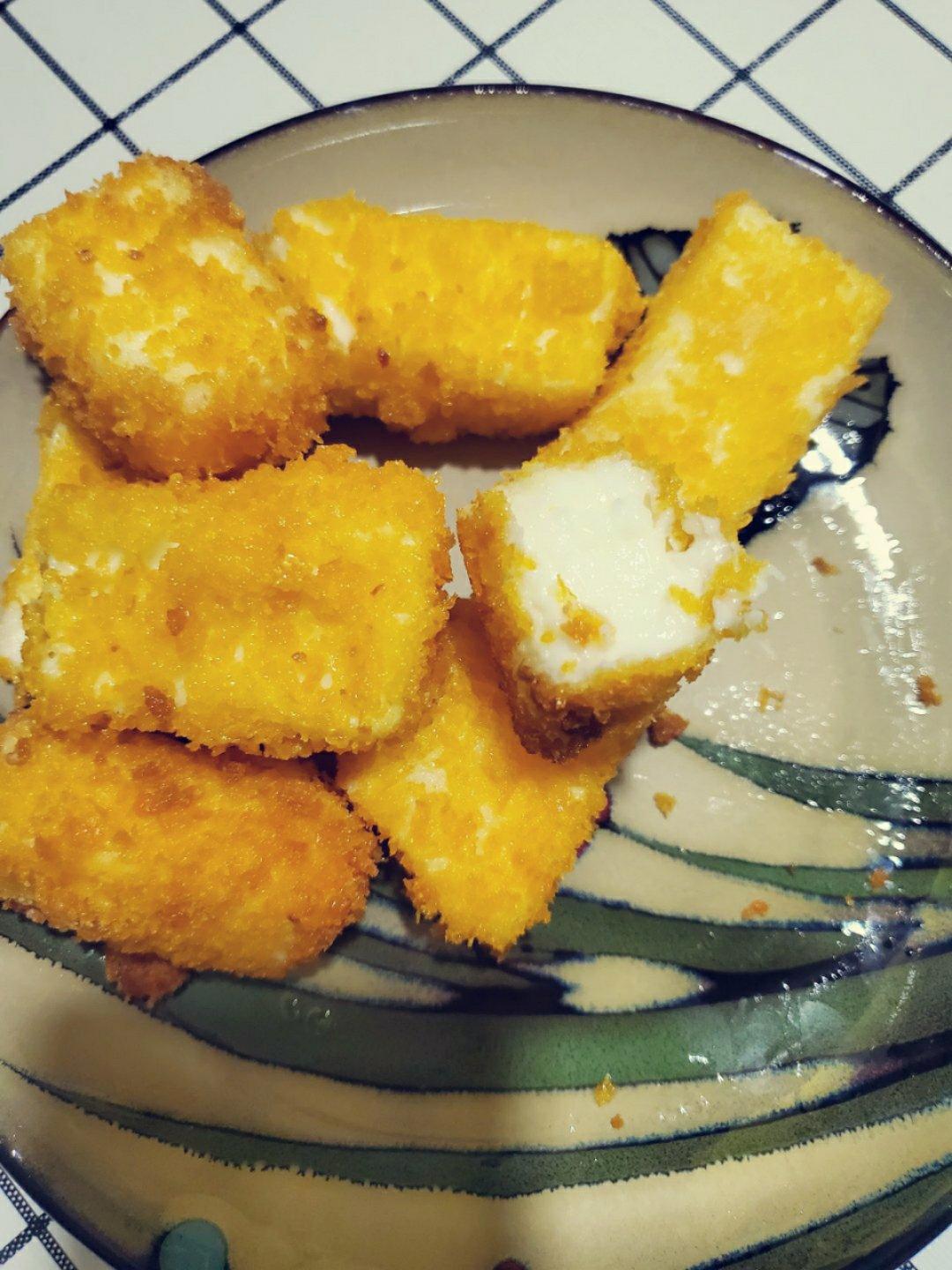 炸鲜奶糕【简单易做】