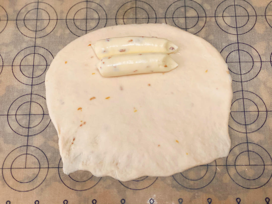 香气扑鼻的桂花醪糟贝果