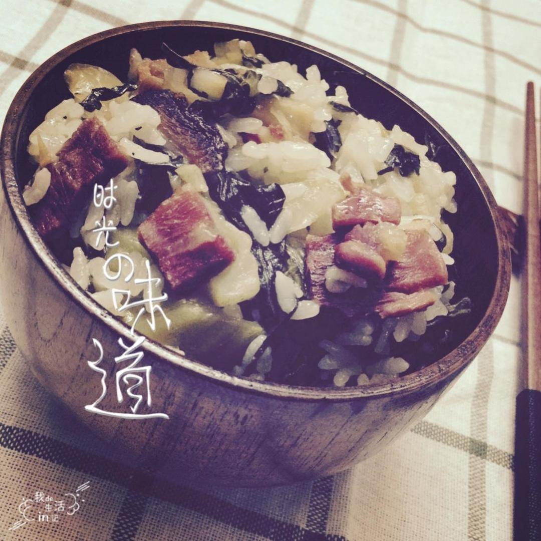 咸肉香肠菜饭