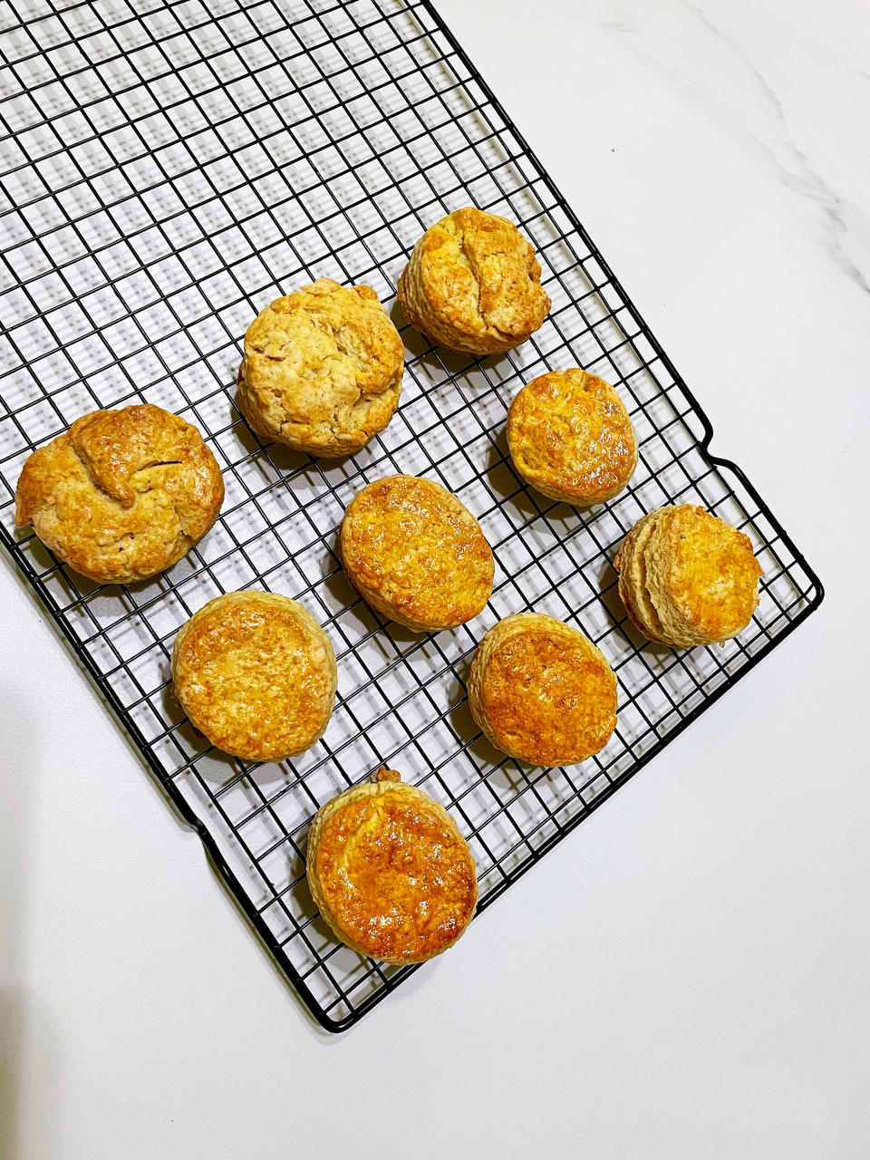 完美裂纹～百分百成功的超好吃奶香司康（禁止搬运）