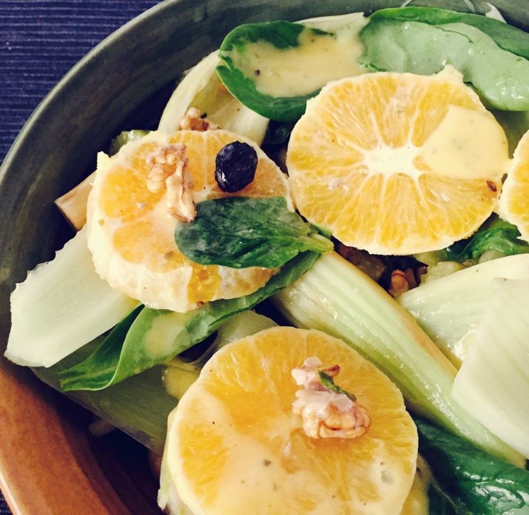 orange fennel salads橙子新鲜茴香沙拉