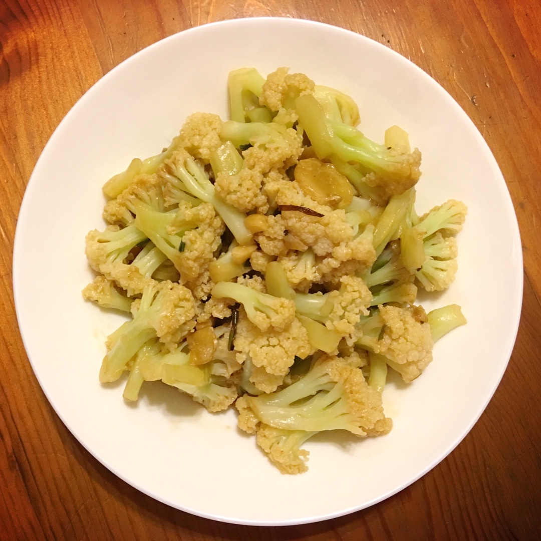 素烧菜花