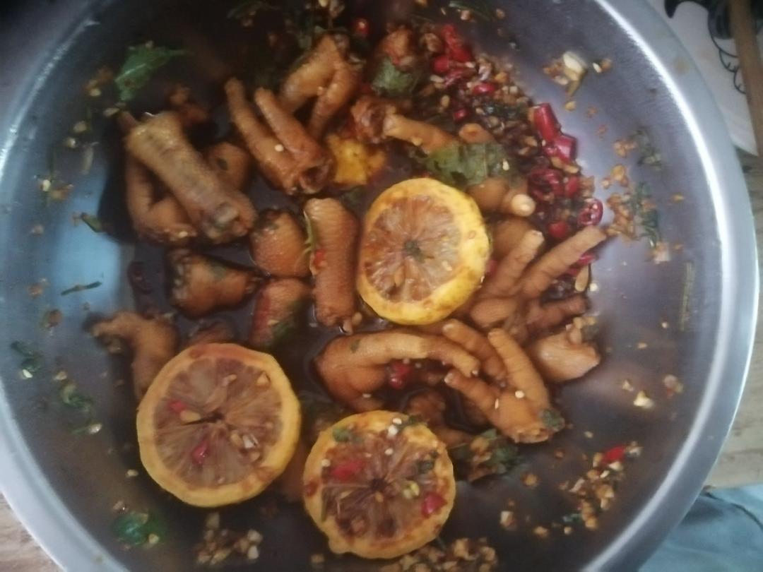 超好吃的🍋酸辣凤爪