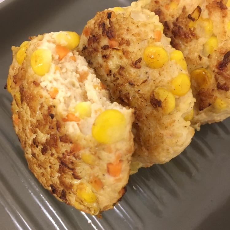 健身必备-鸡胸饼