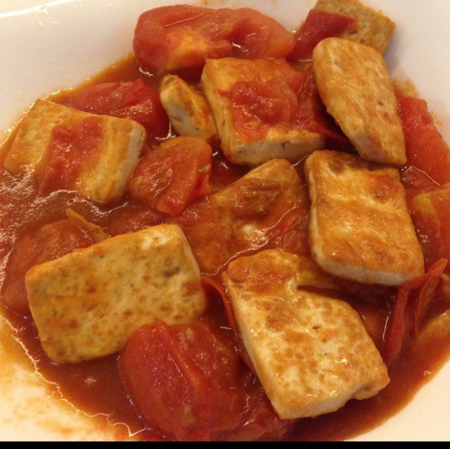 番茄豆腐