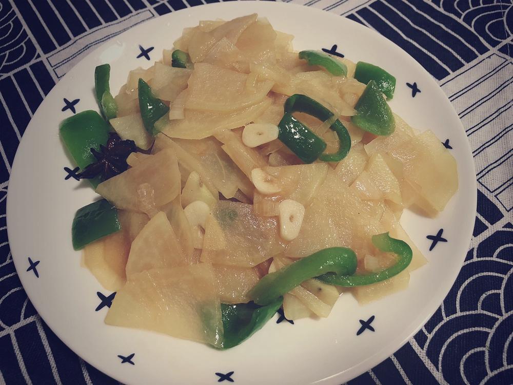 我家的炒土豆丝