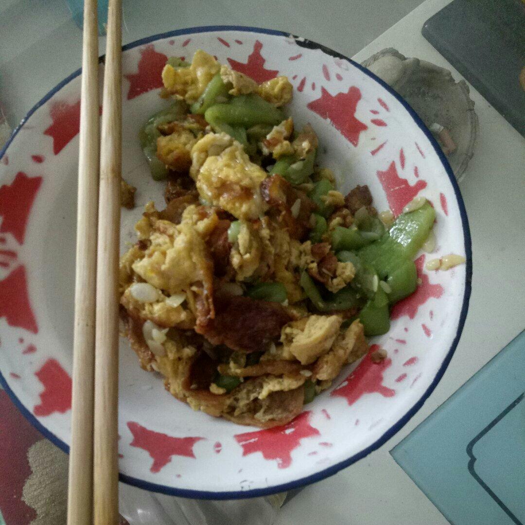 丝瓜炒蛋