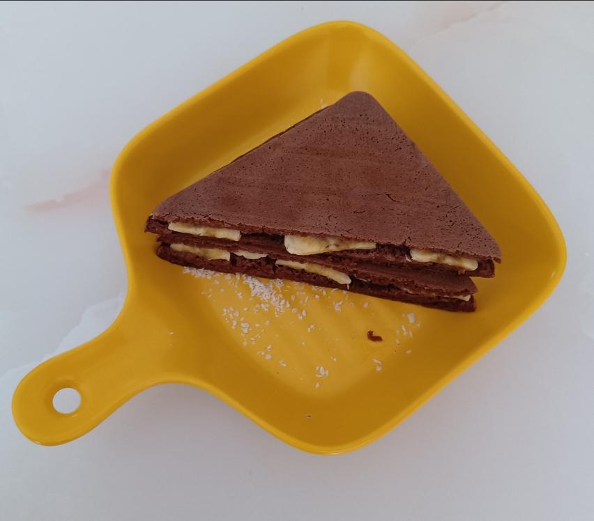 巧克力香蕉厚松饼🍌l甜品控和小孩的最爱