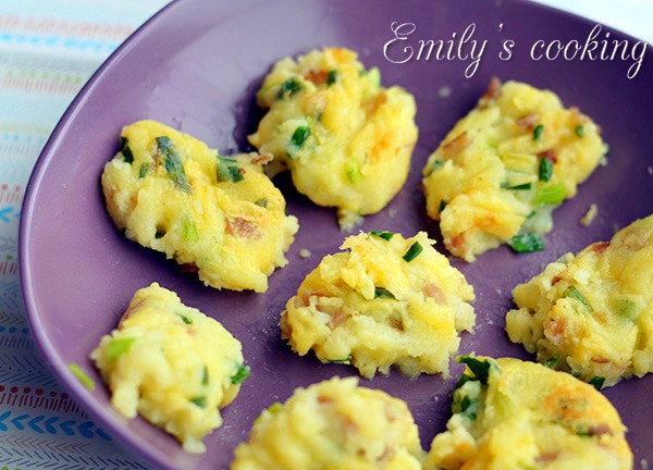 培根洋葱土豆饼