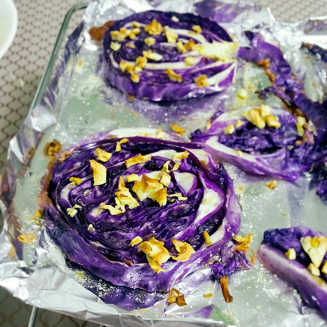 【健康三餐】香烤紫甘蓝